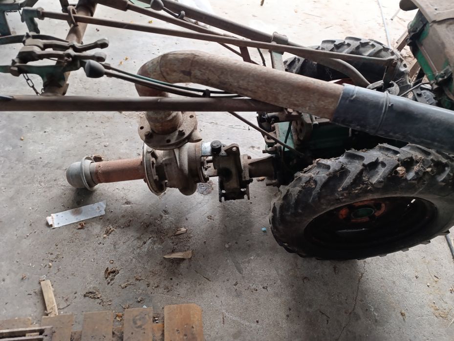 Motor de tirar água, Motocultivador com bomba caprari de 4 polegadas