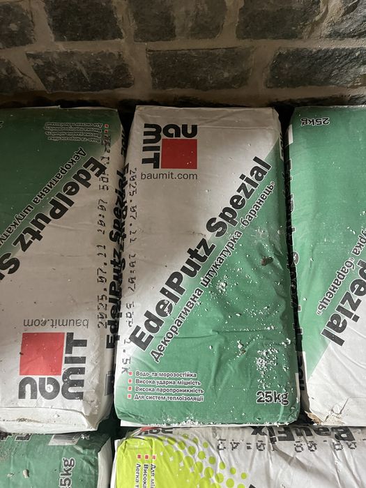 Фасадна штукатурка 25кг Баранець