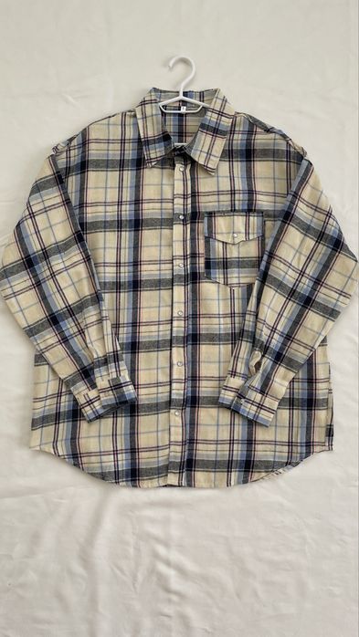 Рубашка в клетку разные цвета