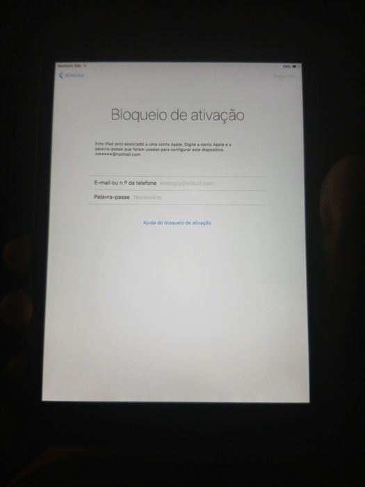 Ipad mini 3 bloqueado ler descricao