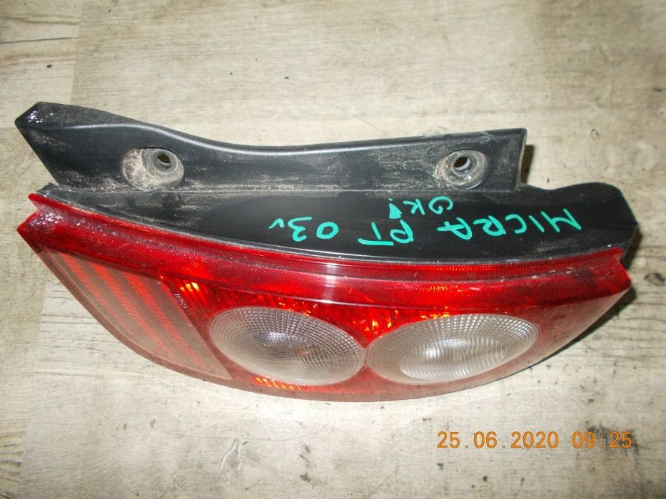 Lampa prawy tył Nissan Micra