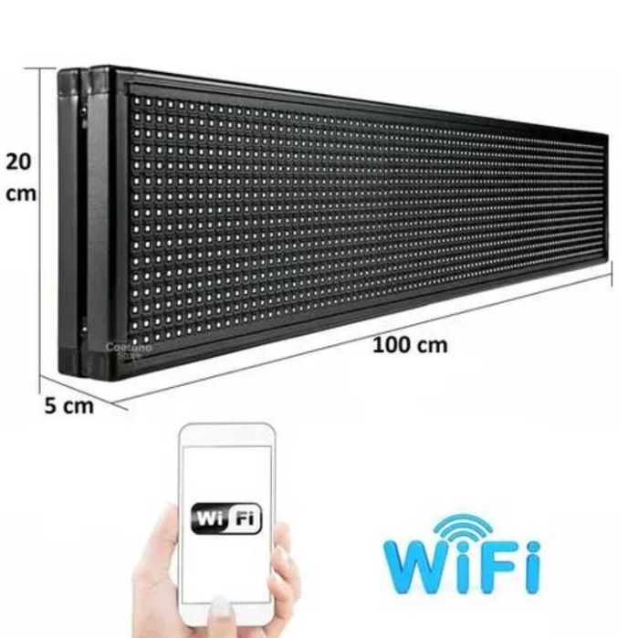 Painel Led Outdoor Wi-Fi para Exterior