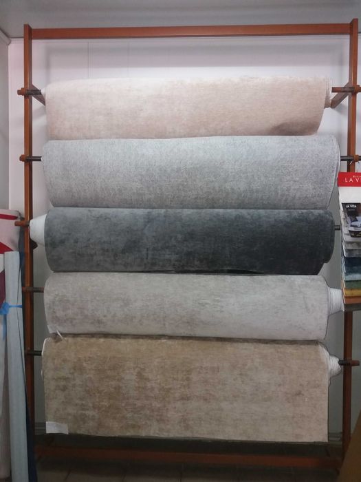 Ткань обивочная, эко замша мебельная, велюр антивандальный (Акция!).