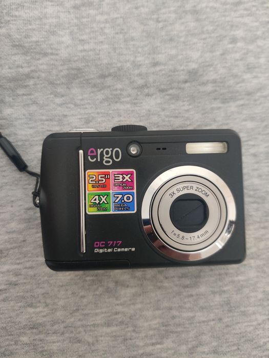 Ergo DC 717 Black Вінтажна Мильниця фотоапарат фотокамера