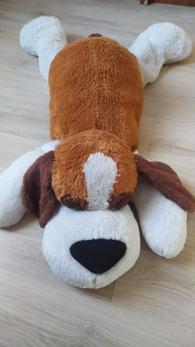 Велика м'яка собака 95 см.