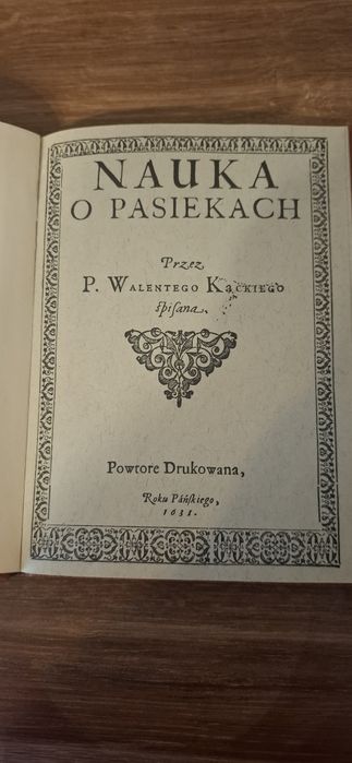 Książka Nauka o pasiekach