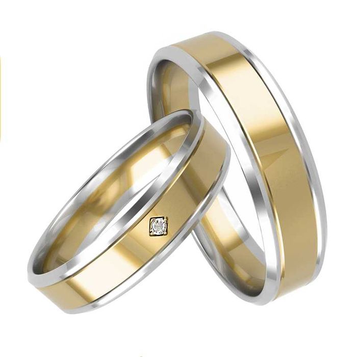 AJubiler Obrączki złote PARA 333p AB13