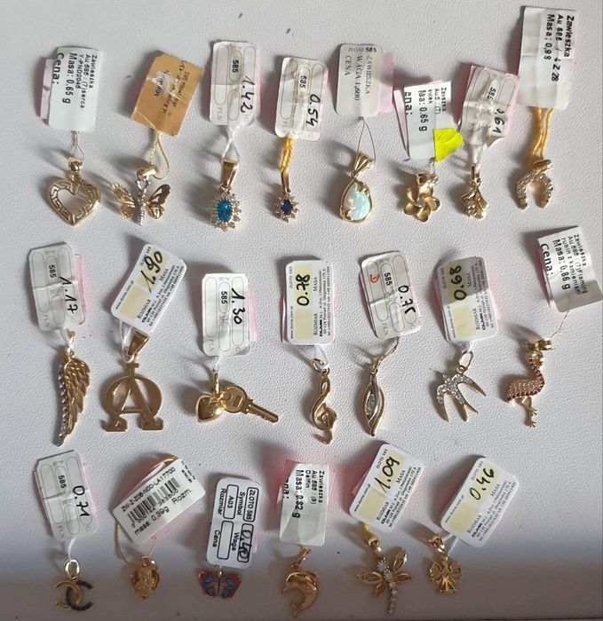 Zawieszka zlota próba 585 nowa