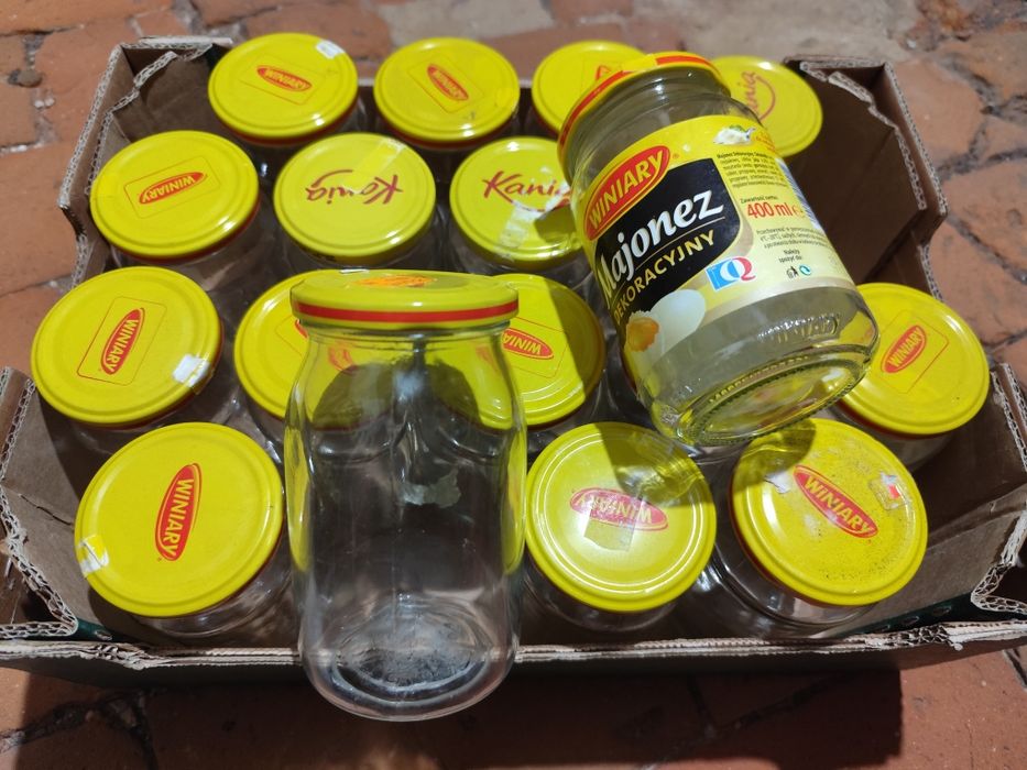 Słoiki 400ml - paczka 15-17 szt.