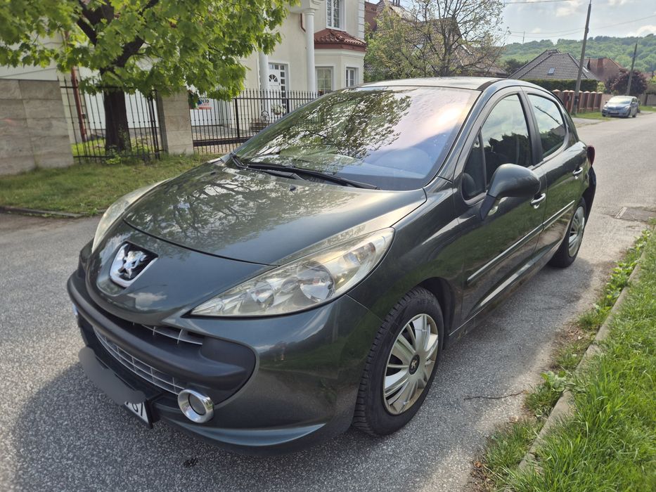 Peugeot 207 Zarejestrowany 2008r.  1,6 HDI 223.000km Klimatyzacja elektryka Tarnów