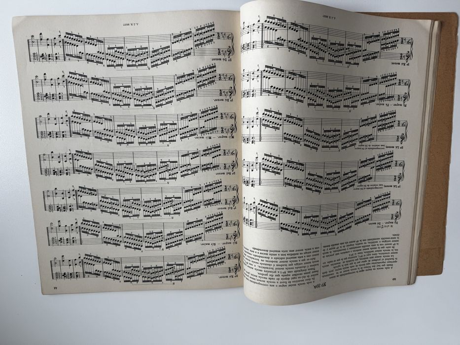 Nuty, swiczenia 1-60 dla pianistów C.L. Hanon r.1932