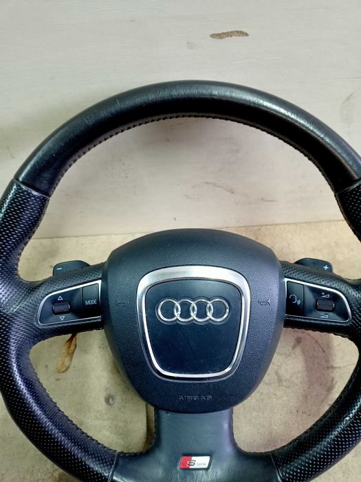 Audi A4 B7 A6 C6 FL lift kierownica s-line łopatki airbag multifunkcja