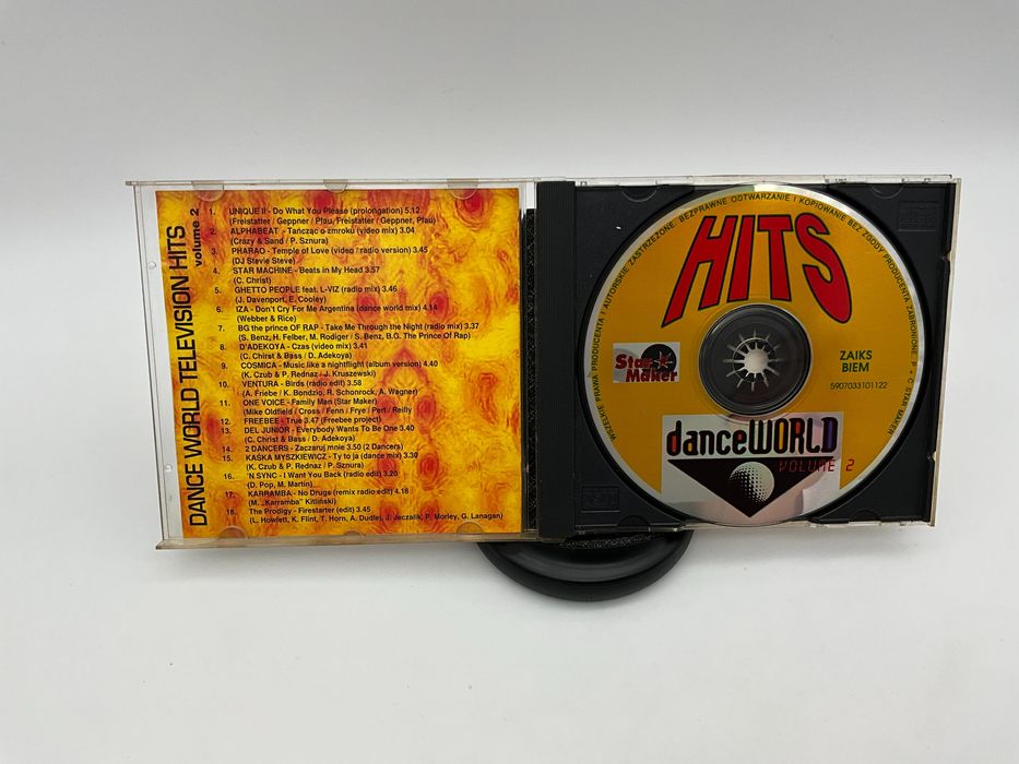 Dance World Television Hits Volume 2 CD, Alphabeat, Dance/Pop 1997