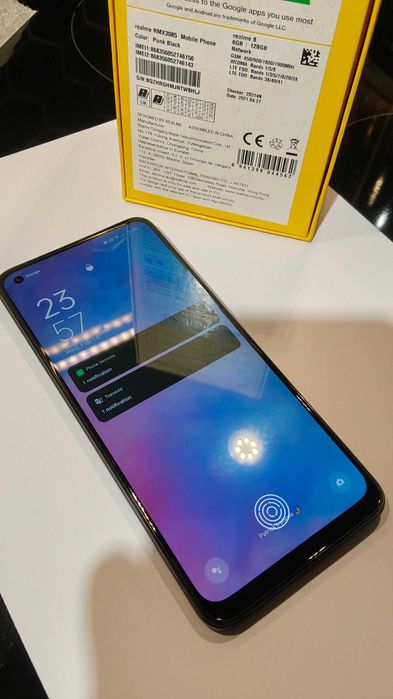 Telefon REALME 8 6/128GB idealny stan! Punk Black