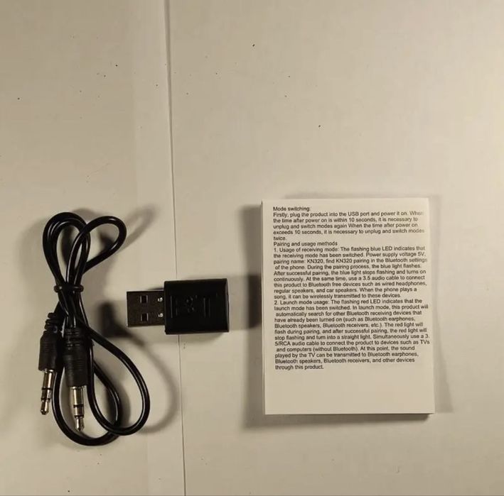 Odbiornik Audio Usb Bluetooth 5.0  Nowe