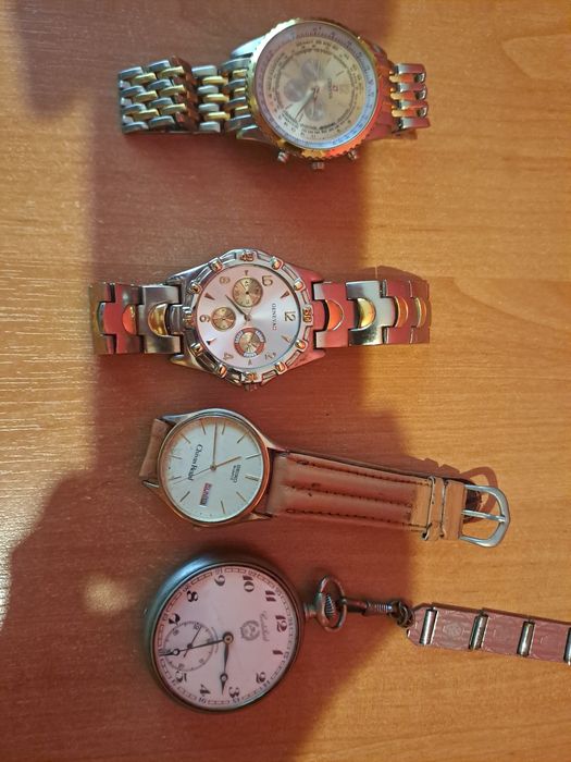 4 zegarki męskie