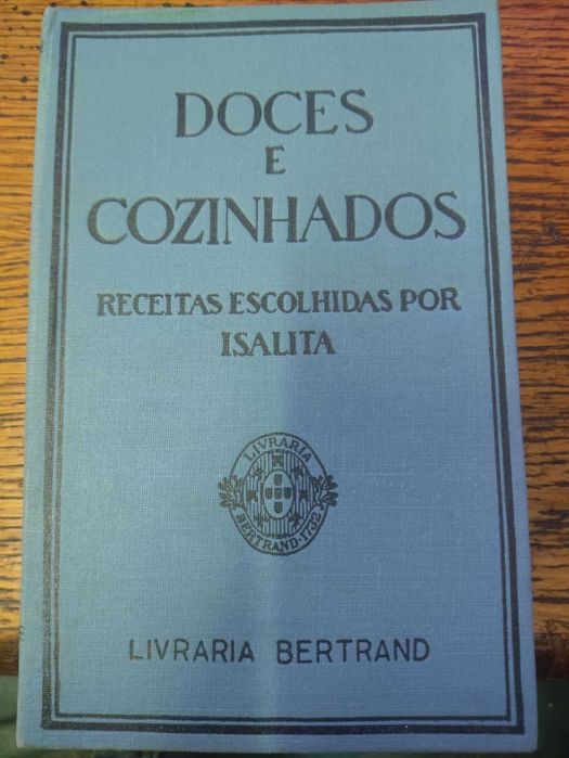 Livro Antigo Doces e Cozinhados "Isalita" - 11ª Edição