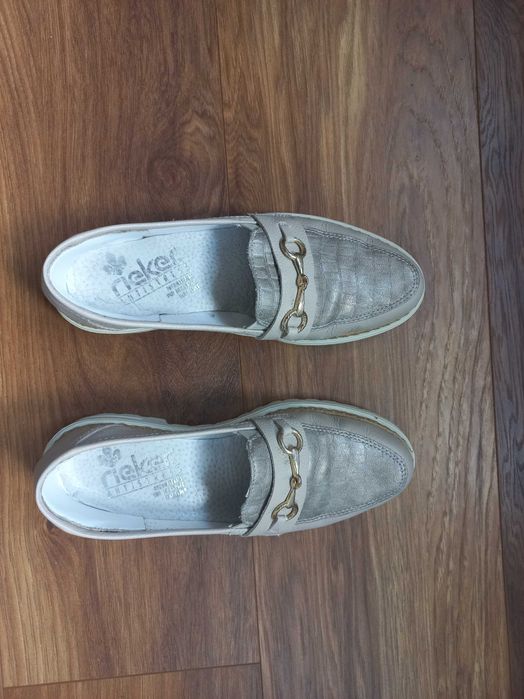 Damskie półbuty Rieker, 37, raz noszone, stan idealny