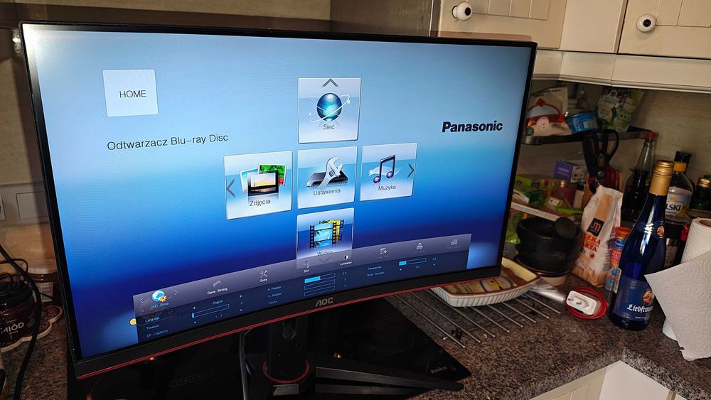Monitor AOC C24G1 24" Zakrzywiony 144Hz 1ms VA | Karton | Sprawny