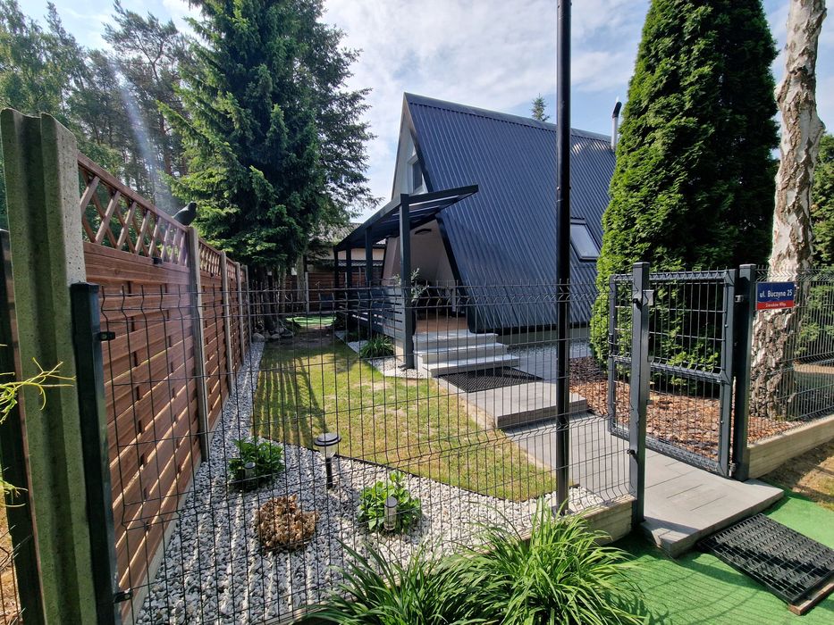 Domek całoroczny Sieraków las, jezioro,taras,grill,cisza