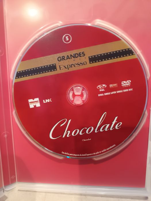 DVD chocolate.  .