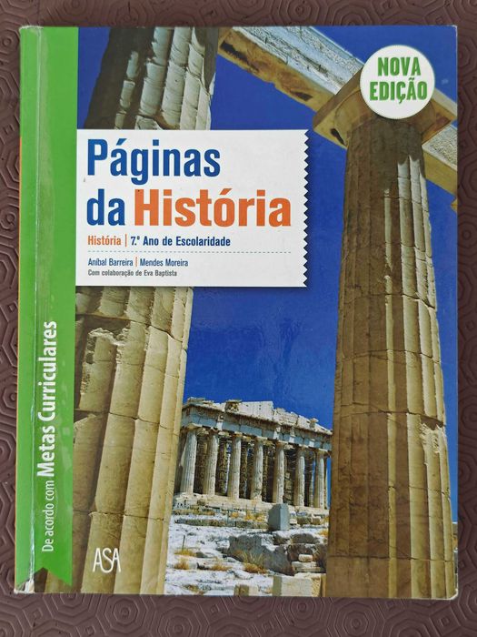 História 7º Ano - Páginas de História com Caderno de Actividades
