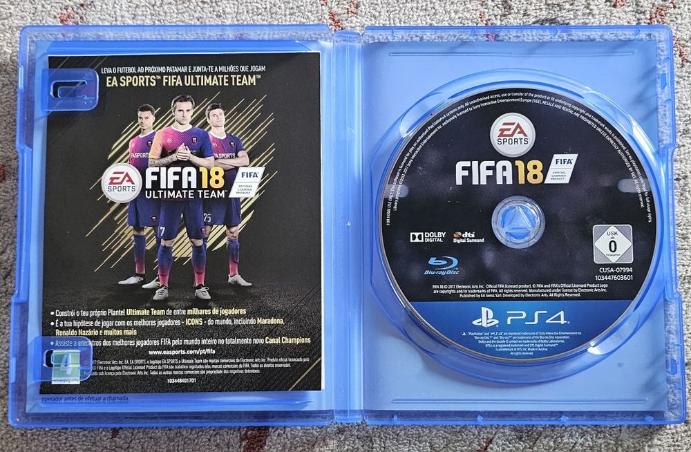 Jogo FIFA 18 - PS4
