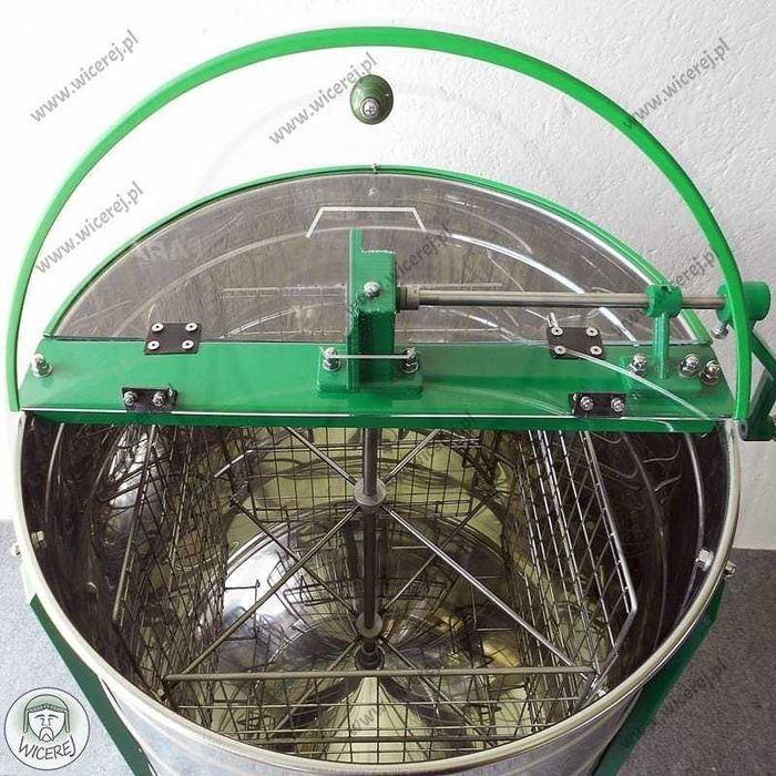 Miodarka 4 ramkowa WIELKOPOLSKA Nierdzewna Wirówka Ręczna Miodziarka