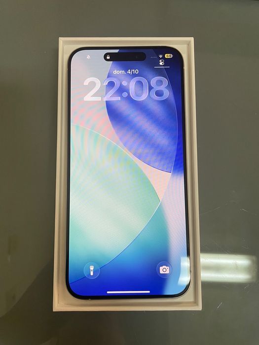 Iphone 15 pro max 256 gb branco Novo