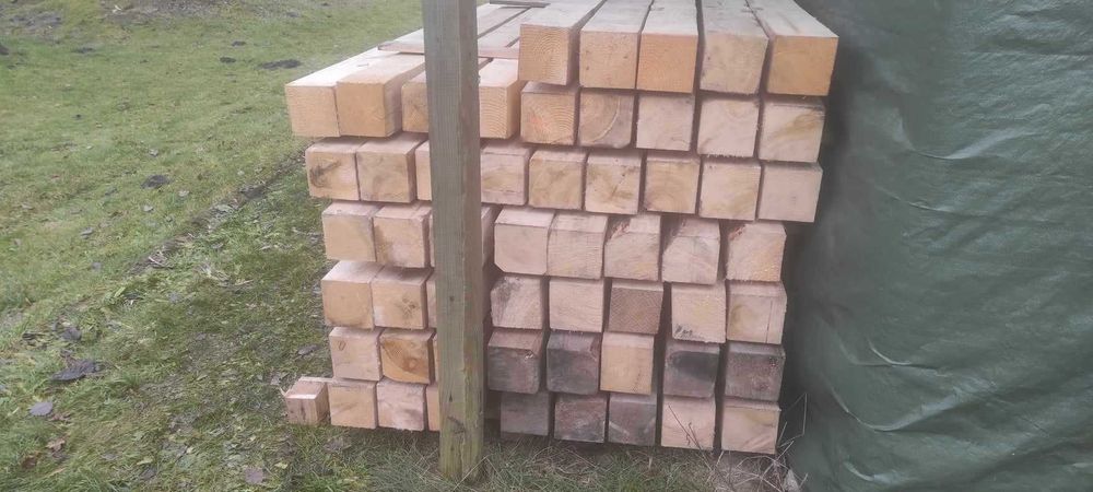 kantówki, kwadraciaki 14'x14'