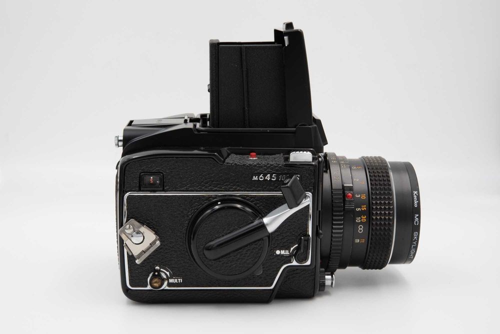 Mamiya 645 1000S + 80mm + 2 Visores - Excelente Estado