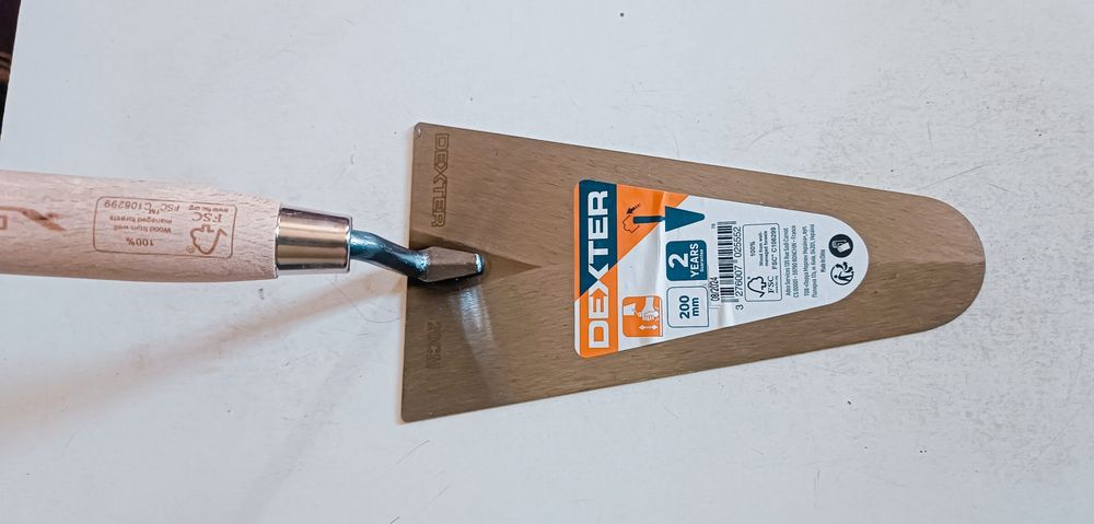 Colher de pedreiro DEXTER 200mm