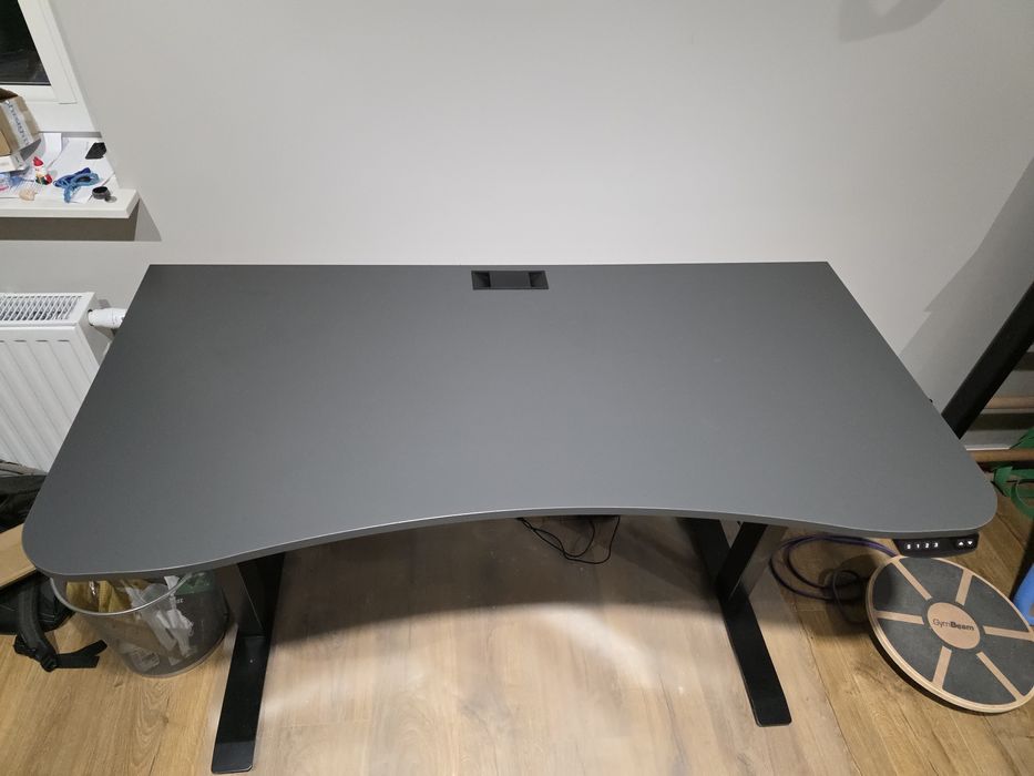 Blat biurka grafit  138x68cm