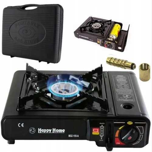 Портативная газовая плита-обогреватель Happy Home BDZ-155-А