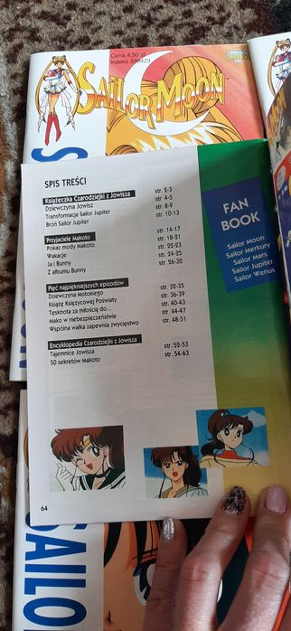 Sailor Moon  / Czarodziejka z Księżyca FAN BOOK 1999rok