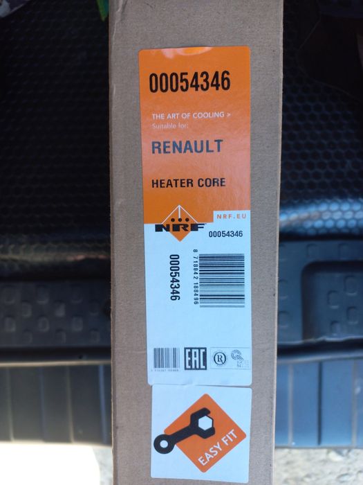 Радіатор пічки трафік 3 ,2000грн (НОВИЙ)