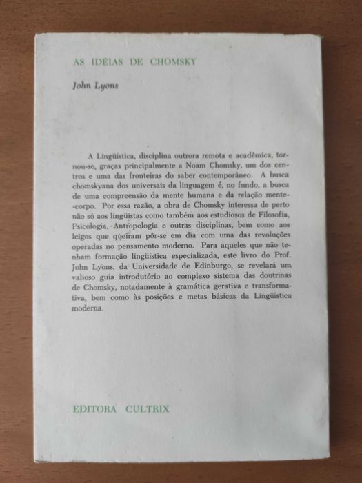 As ideias de Chomsky