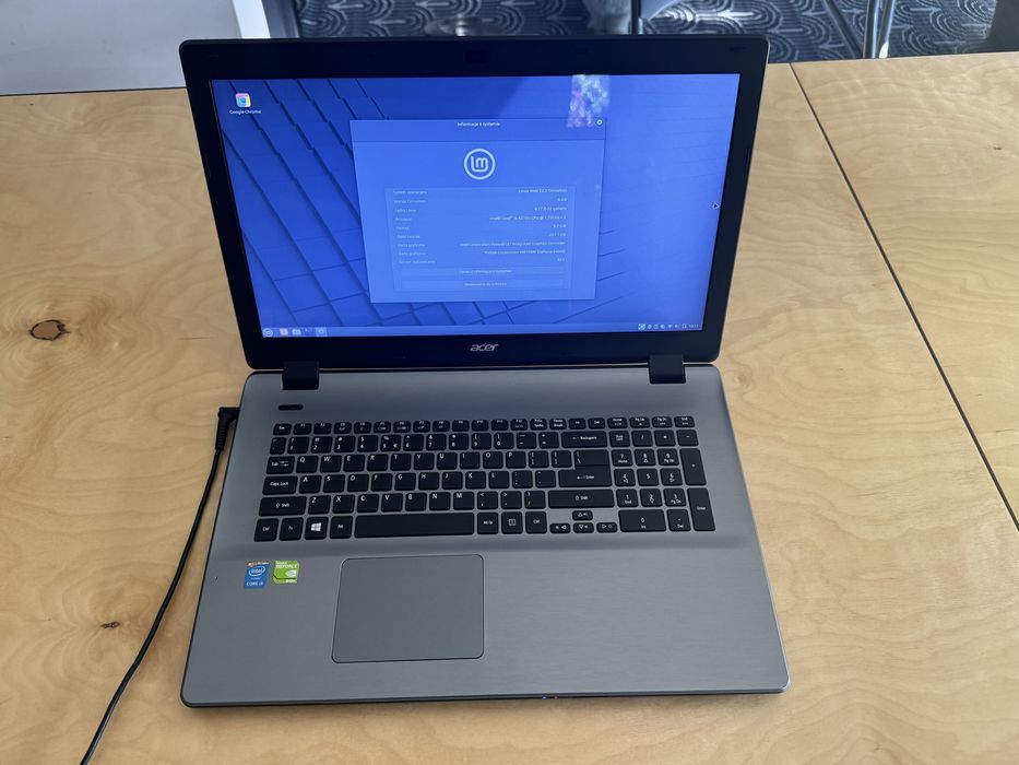 Laptop Acer 17 cali
