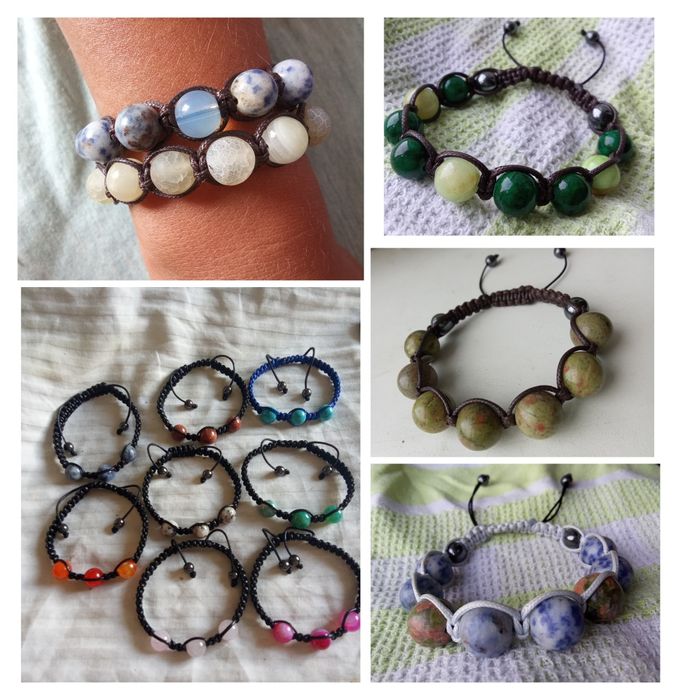 Браслеты Handmade из натурального камня ручной работы