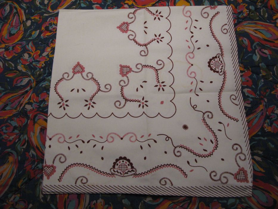 Toalha de mesa algodão quadrada