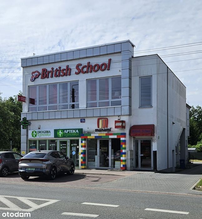 LOKAL UŻYTKOWY ul. Warszawska 119A Łomianki PARTER 94m2