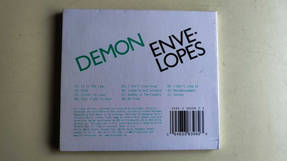 CD Envelopes - Demon