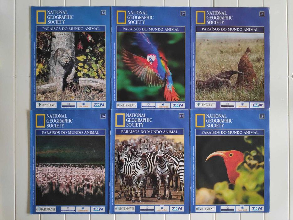 "Paraísos do Mundo Animal" da National Geographic Society