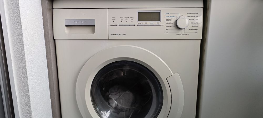 Módulo, placa eletrónica máquina lavar e secar Siemens d12-520