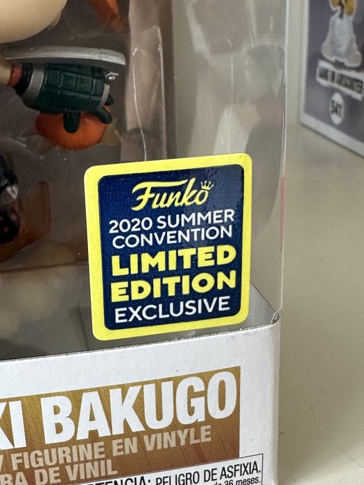 Funko Pop Katsuki Bakugo Limited Edition