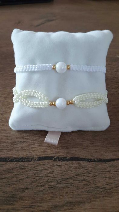 Bransoletka na ślub handmade