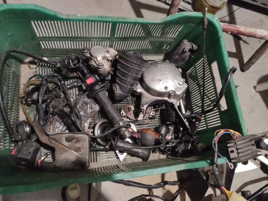 yamaha tzr 125 4FL lagi instalacja czesci