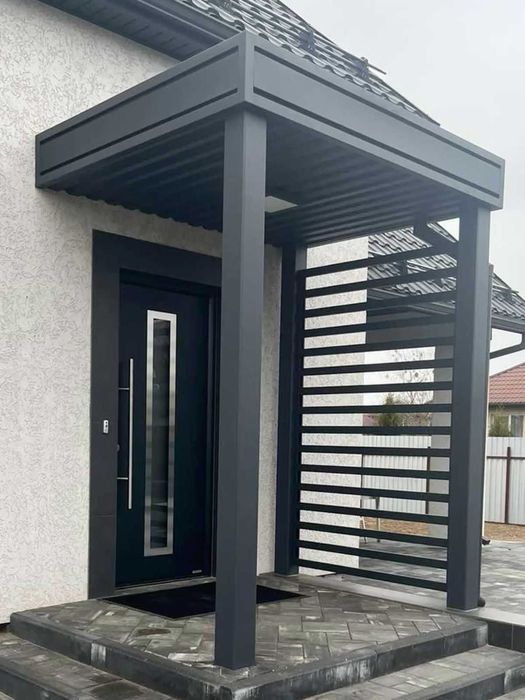 Забор, навіси, паркан, хвіртка, ворота, металоконструкції під замовл