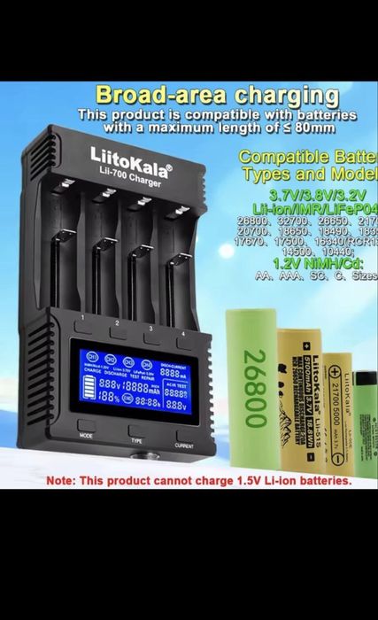 LitoKala Lii-700 Charger