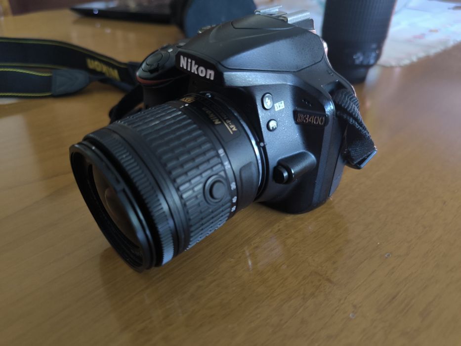 Nikon D3400 + lente 18-55mm